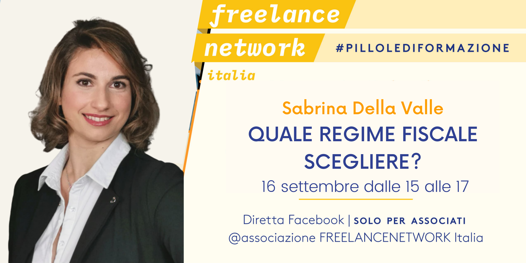 Quale regime fiscale scegliere? | LIVE con Sabrina Della Valle